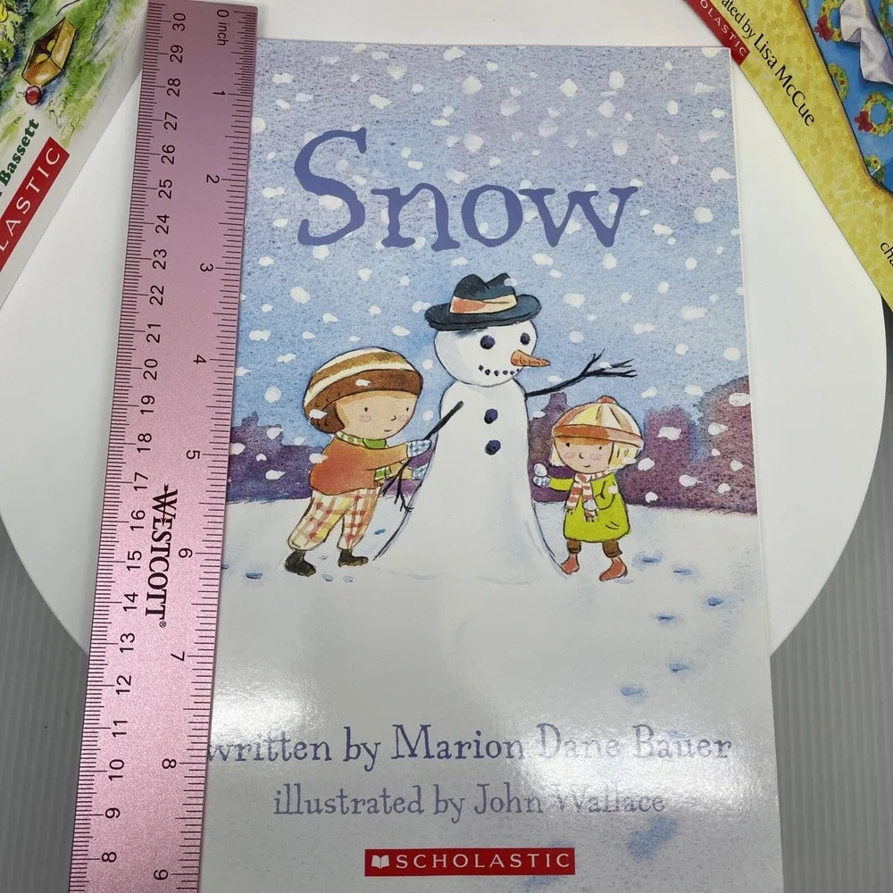 Lot‎ 4 Christmas Scholastic Books Winter Holiday Corduroy Santa Christmas Gifts